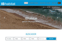 Tablet Screenshot of ibhabitat.es